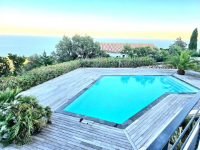 Ferreol 2 moderne, vue mer panoramique, piscine, clim